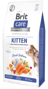 Brit Care Cat Kitten Gentle Digestion & Strong Immunity Fresh Salmon 400g