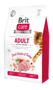 BRIT CARE CAT ADULT ACTIVITY SUPPORT FRESH CHICKEN & TURKEY 2kg