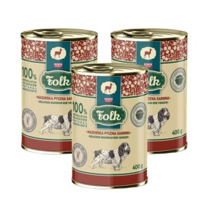 3x FOLK DOROSŁY SARNINA 400G