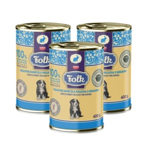 3x FOLK JUNIOR KRÓLIK 400G