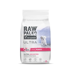 Raw Paleo Ultra Mini Puppy Pork – Karma dla Szczeniąt Małych Ras 2kg
