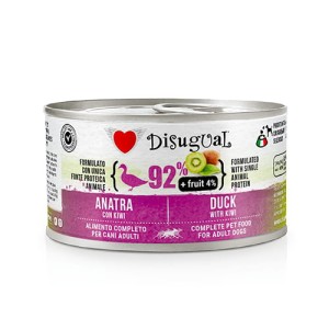  Disugual Karma mokra dla psa z owocami Kaczka z kiwi 150g 