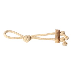 Dingo PSIA-KAWKA PRZECIĄGACZ, gryzak z drewna kawowego 37cm