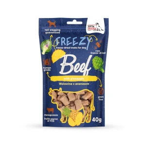 Syta Micha FREEZY Wołowina z ananasem 40g