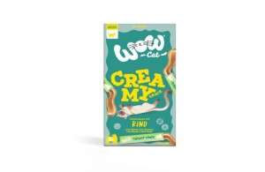WOW CAT - kremowa przekąska z wołowiną (5x15g)