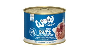 WOW CAT Senior - dziczyzna z królikiem dla kota seniora 200g