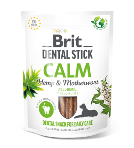 Brit Dental Stick Calm, z konopiami i serdecznikiem 251g