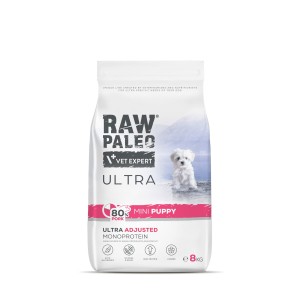 Raw Paleo Ultra Wieprzowina Puppy Mini 8kg