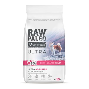 Raw Paleo Ultra Wieprzowina Adult Medium&Large 10kg