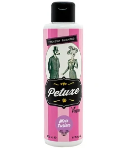 Petuxe Moisturiser Shampoo - wegański szampon nawilżający do suchej i zniszczonej sierści psów i kotów oraz ras długowłosych