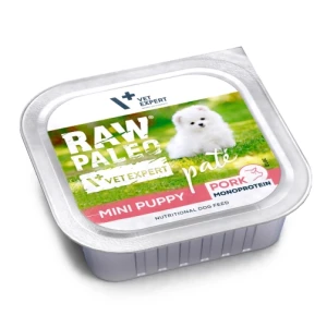 Raw Paleo Wieprzowina Pate Mini Puppy 150g