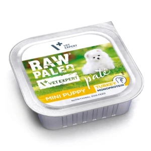Raw Paleo Indyk Pate Mini Puppy 150g