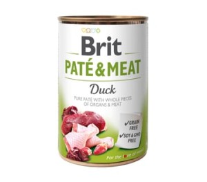 Brit Pate & Meat 400 g Kaczka