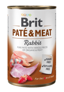 Brit Pate & Meat 400 g Królik