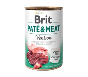 Brit Pate & Meat 400 g Dziczyzna