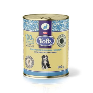 Folk Junior Królik 800g