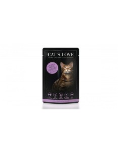 CAT'S LOVE Łosoś i kurczak 85g