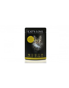 CAT'S LOVE Indyk i cielęcina 85g