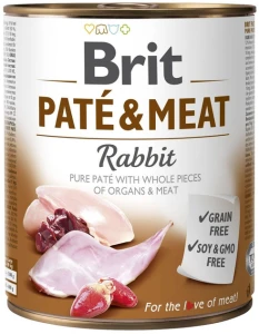 Brit Pate & Meat 800 g Królik