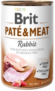 Brit Pate & Meat 400 g Królik
