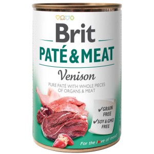 Brit Pate & Meat 400 g Dziczyzna
