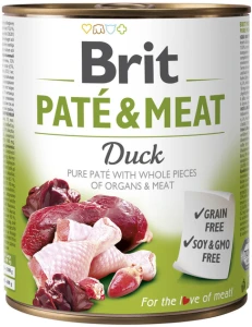 Brit Pate & Meat 400 g Kaczka