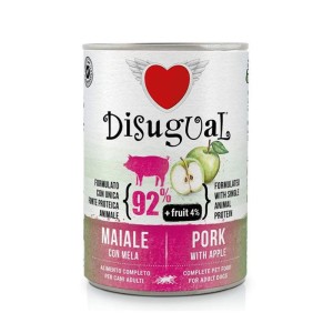 Disugual Dog Puszka Fruit Wieprzowina z jabłkiem 400g