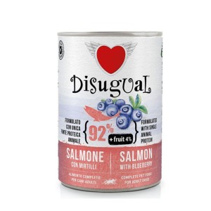 Disugual Dog Puszka Fruit Łosoś z borówkami 400g