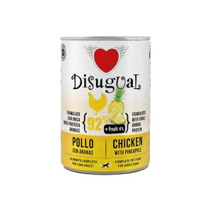 Disugual Dog Puszka Fruit Kurczak z ananasem 400g